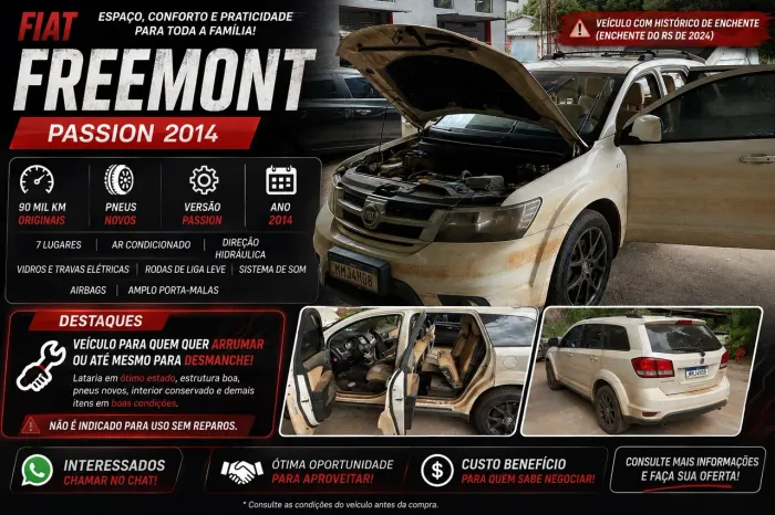 Fiat Freemont 2.4 16V 5P Aut. 2014