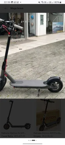 Patinete elétrico. Ler descrição!