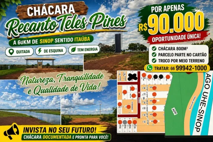Chácara quitada