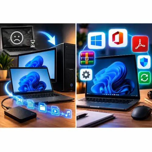 ? FORMATAÇÃO DE COMPUTADORES E NOTEBOOKS