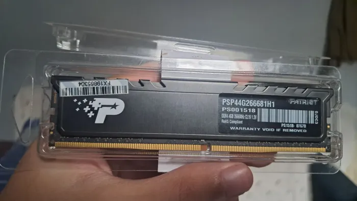 Patriot RAM 4gb DDR4 2666MHz Desktop
