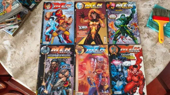 HQs Marvel X-Men Extra 1ª Série (1 a 14 e 17)
