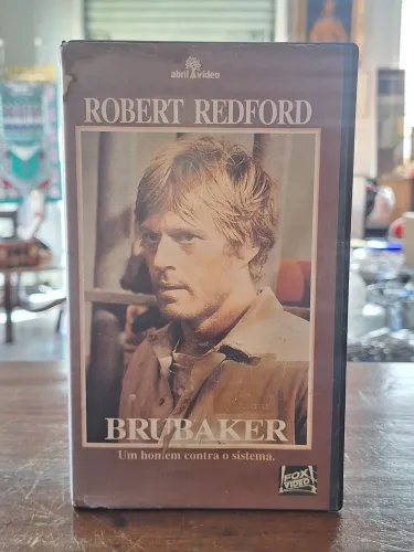 VHS Brubaker Robert Redford Original Filme Colecionável