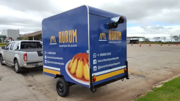 Trailer doceria food