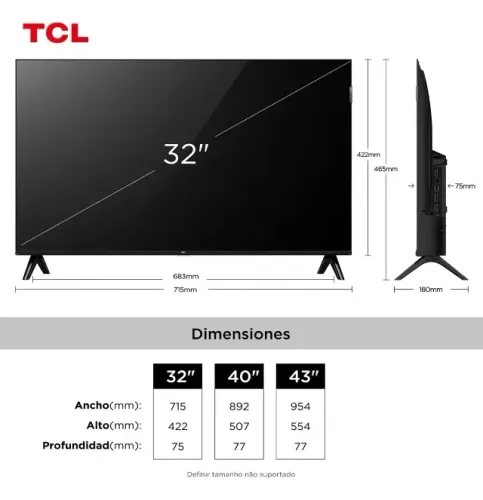 Smart TV Semp TCL Modelo 32