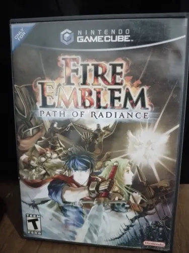 Fire emblem path of radiance USA. DISCO ARRANHADO