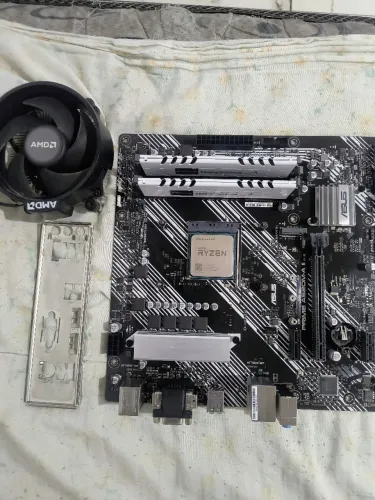 Kit Ryzen 5 + Asus Prime A520M-A II/16Gb Mancer 3200hz
