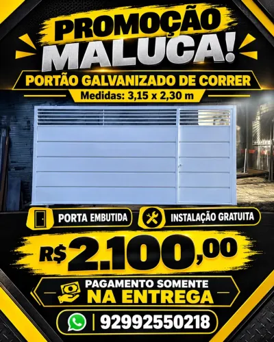 Portão promoção malukaaaa