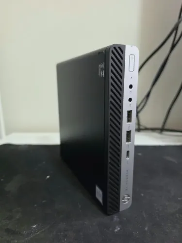 Mini PC HP EliteDesk i5-8500T 8GB RAM SSD NVMe 256GB | Compacto e Potente