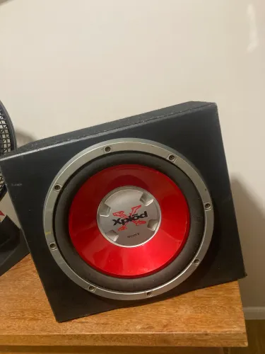 Caixa selada subwoofer Sony Xplod 12