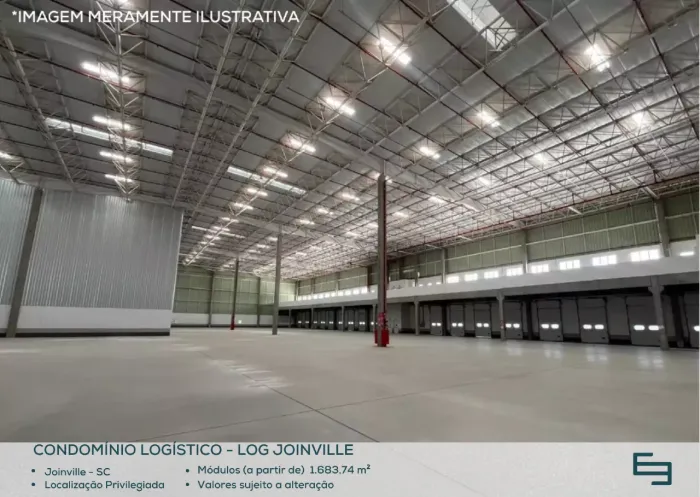 Galpão para locação em Joinville - SC