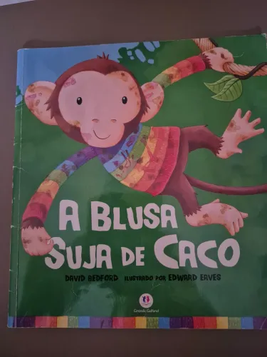 Livro A Blusa Suja de Caco