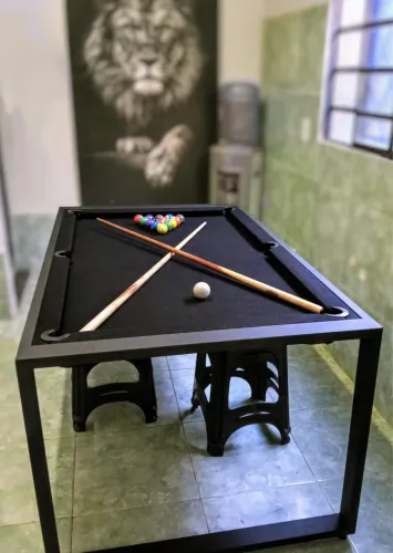Mesa de sinuca 2 em 1