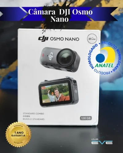 Câmera de Ação DJI Osmo Nano (128GB) BR - DJI216