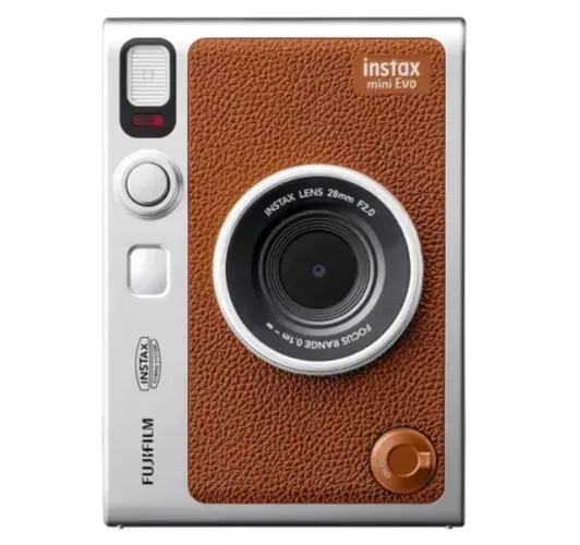 Fujifilm Instax Mini Evo + Bolsa Retrô + 20 Filmes