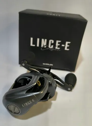 Carretilha Lince Carbon Maruri (manivela esquerda)