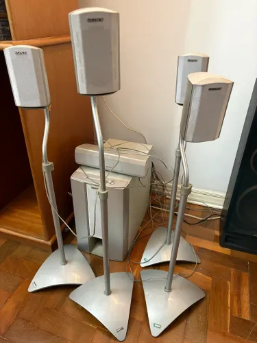 Conjunto 6 Caixas de Som Home Theater Sony