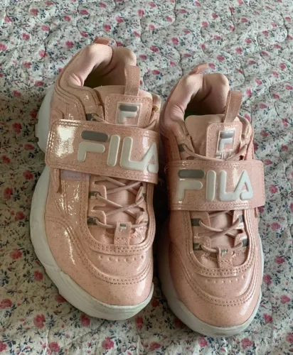 tênis fila disruptor infantil rosa 29