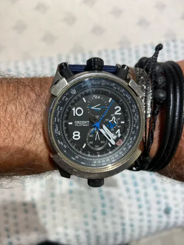 Relógio Orient Flytech Titanium MBTTC008