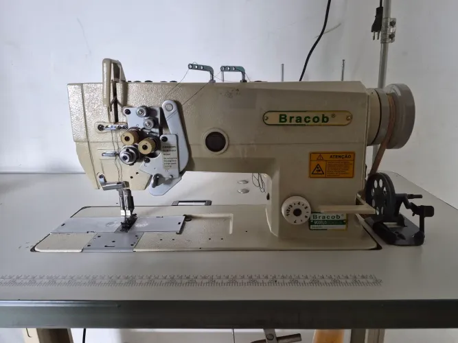 Maquina pespontadeira industrial bracob