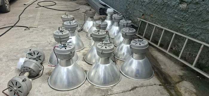 Luminárias p Galpão