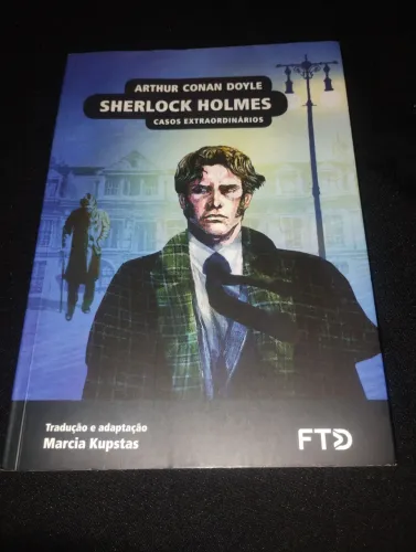 Sherlock Holmes Livro de Arthur Conan Doyle Semi-novo 