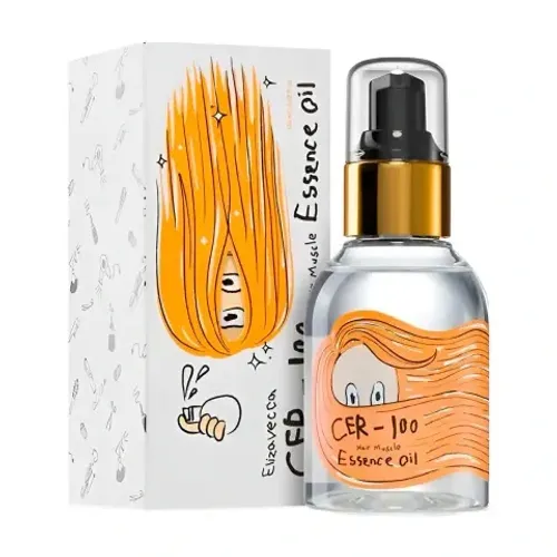 Óleo Capilar Reparador Coreano Elizavecca CER-100 Hair Muscle Essence Oil 100 ml