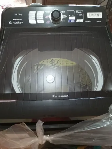 Máquina de Lavar Panasonic 15kg Titânio 127v NA-F150B1T