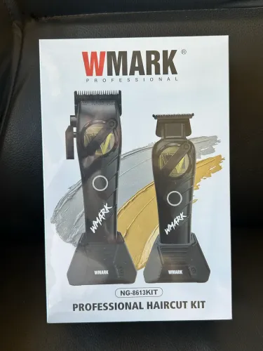 Kit barbeiro Wmark Corte + Acabamento
