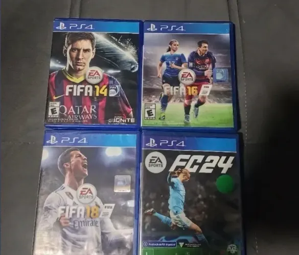 Jogos para ps4, novos e sem marcas de uso