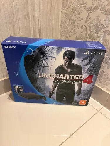 Console PlayStation 4 Slim 500GB Bundle Uncharted 4