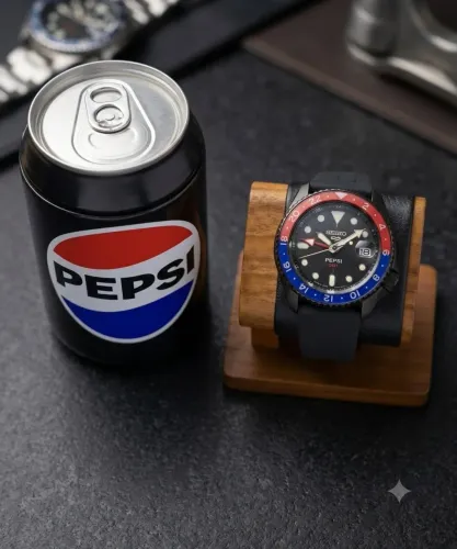 Relógio Seiko 5 Sports GMT Pepsi Novo 