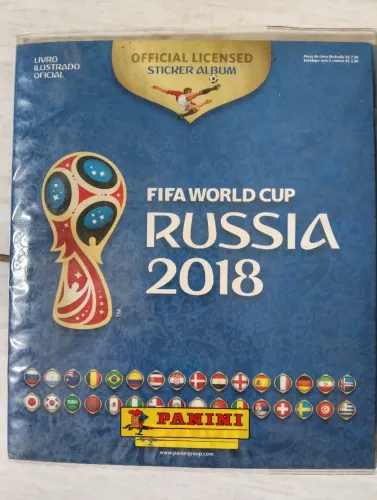 Álbum copa do mundo 2008 Rússia completo