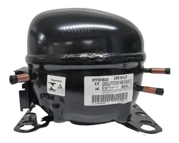 Compressor de 1/4+ embraco gás r134 