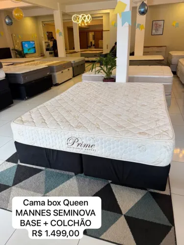 Conjunto Box Queen MANNES SEMINOVO - ENTREGAMOS