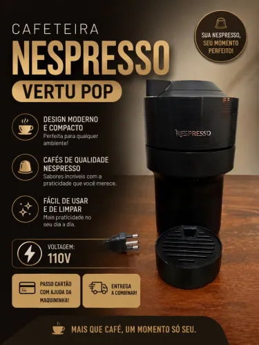 Cafeteira Nespresso Vertuopop