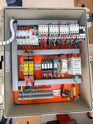 Painel automação industrial completo
