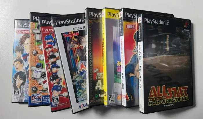 Combo 8 Jogos Ps2 Originais Japonês Playstation 2 combo jogos