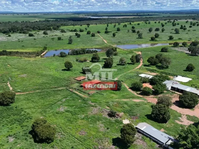 Fazenda 252,4 alqueires (1.222 hectares) Jussara - Go