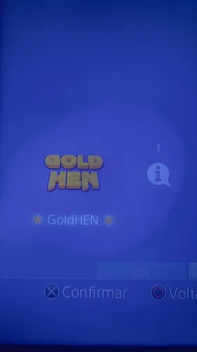 Ps4 500gigas goldHEN 1 controle original 