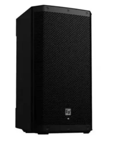 CAIXA DE SOM EV ZLX 15 COM CAPA PROTETORA SEMINOVA 
