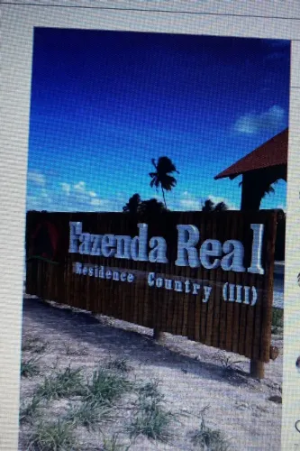 TERRENO PLANO  NO FAZENDA REAL III