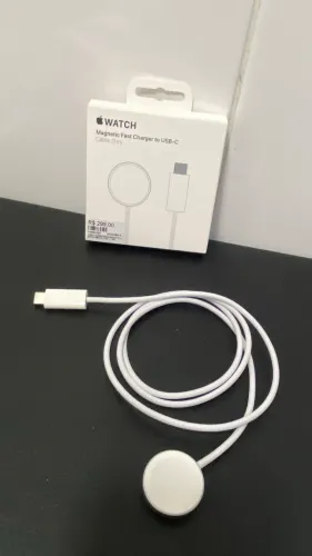 Cabo Carregador Magnético Apple Watch Original, USB-C (1m)