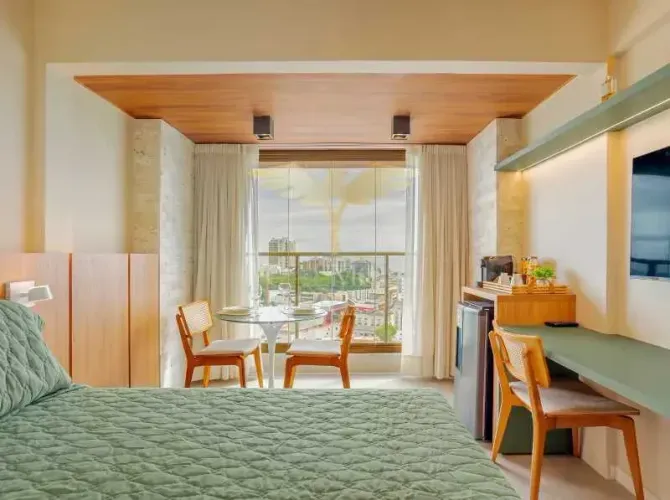 Studio no Rio Vermelho vista mar definitiva | PORTEIRA FECHADA
