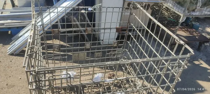 Gaiolas comerciais 90x80x90centímetros em aço"LEIA TUDO"