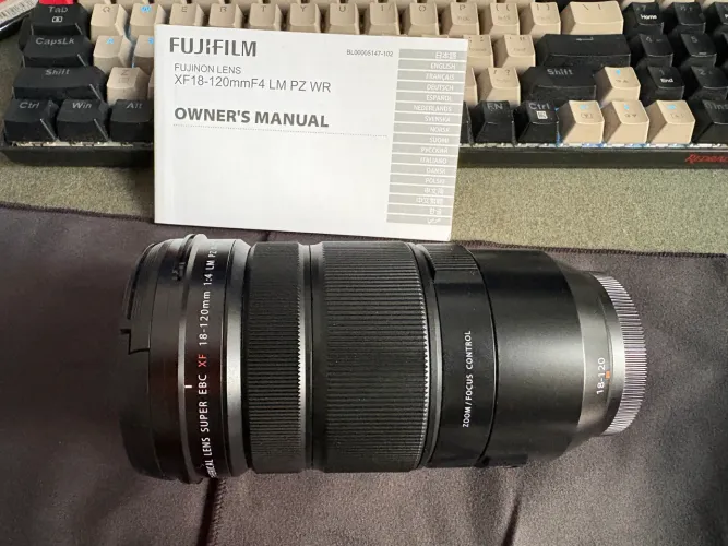 NOVA Lente Fujinon XF18-120mm F4 LM PZ WR NOVA