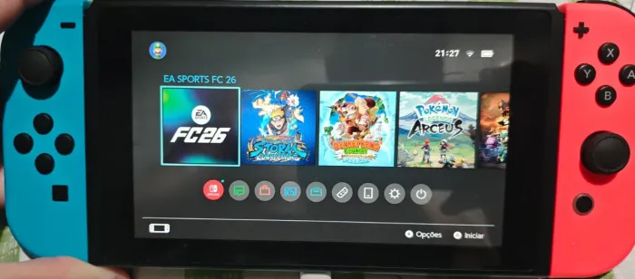 Nintendo switch desbloqueado 2.500,00 perfeitas condições