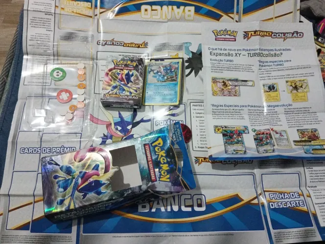 Deck Pokémon Retalhador de ondas. Greninja foil