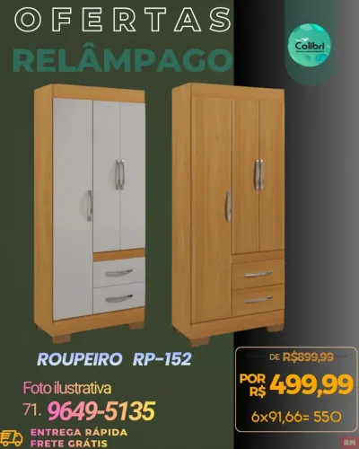 Guarda Roupa Solteiro 