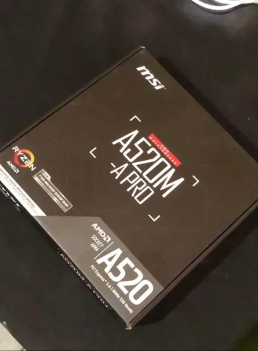 PLACA MÃE A510M MSI AM4 (Defeito)